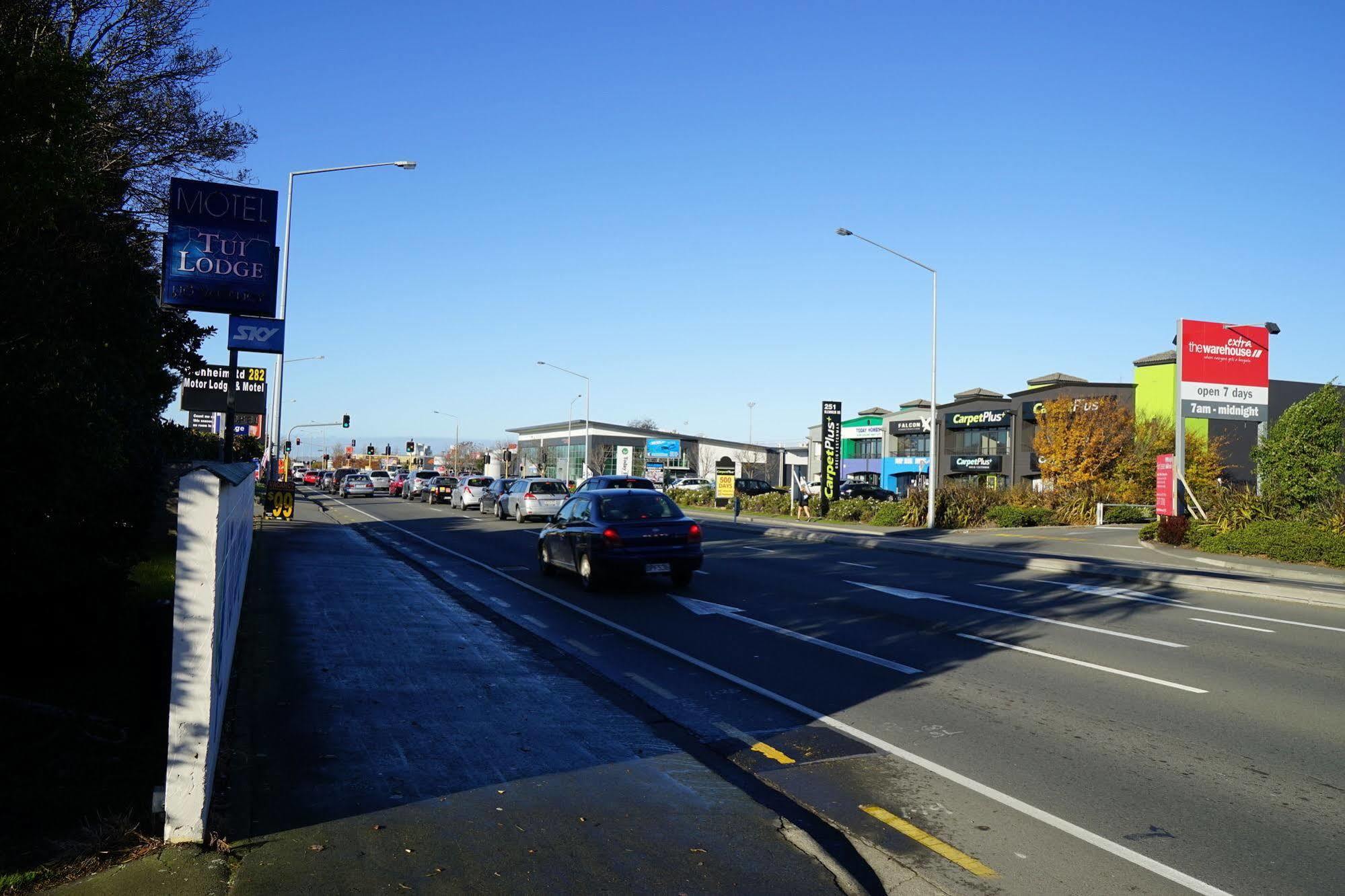 Tui Lodge Motel Christchurch Zewnętrze zdjęcie